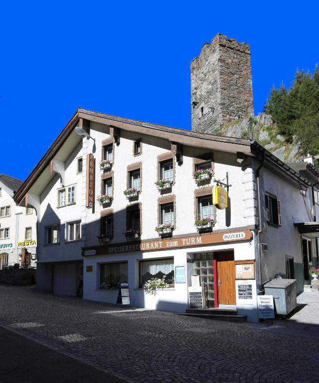 Gasthaus Pension Zum Turm هوسبينتال المظهر الخارجي الصورة